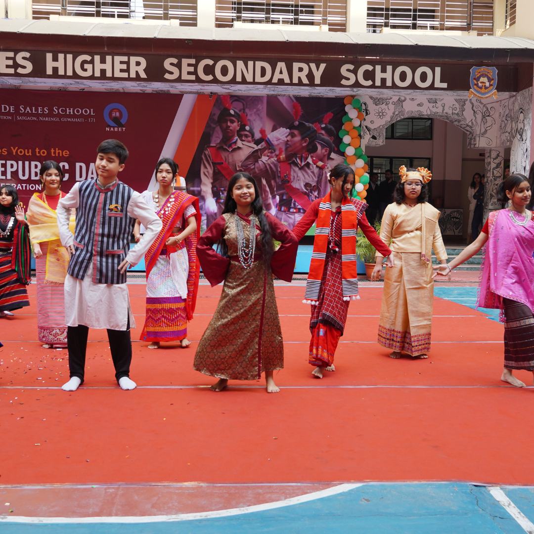 77th republic day celebration at sfs guwahati: a morning of patriotism, pride & unity photo