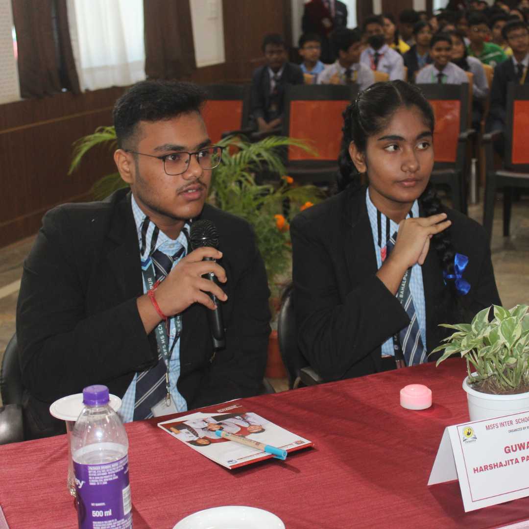 A battle of brilliance: msfs inter-school national quiz lights up sfs guwahati photo