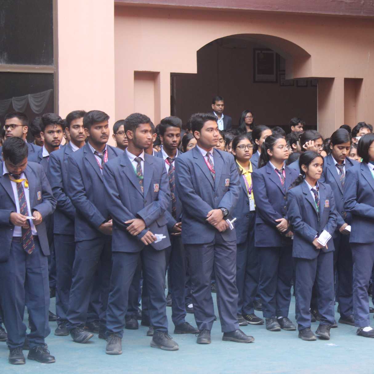 Blessing ceremony of classes x & xii (batch 2023-24) photo