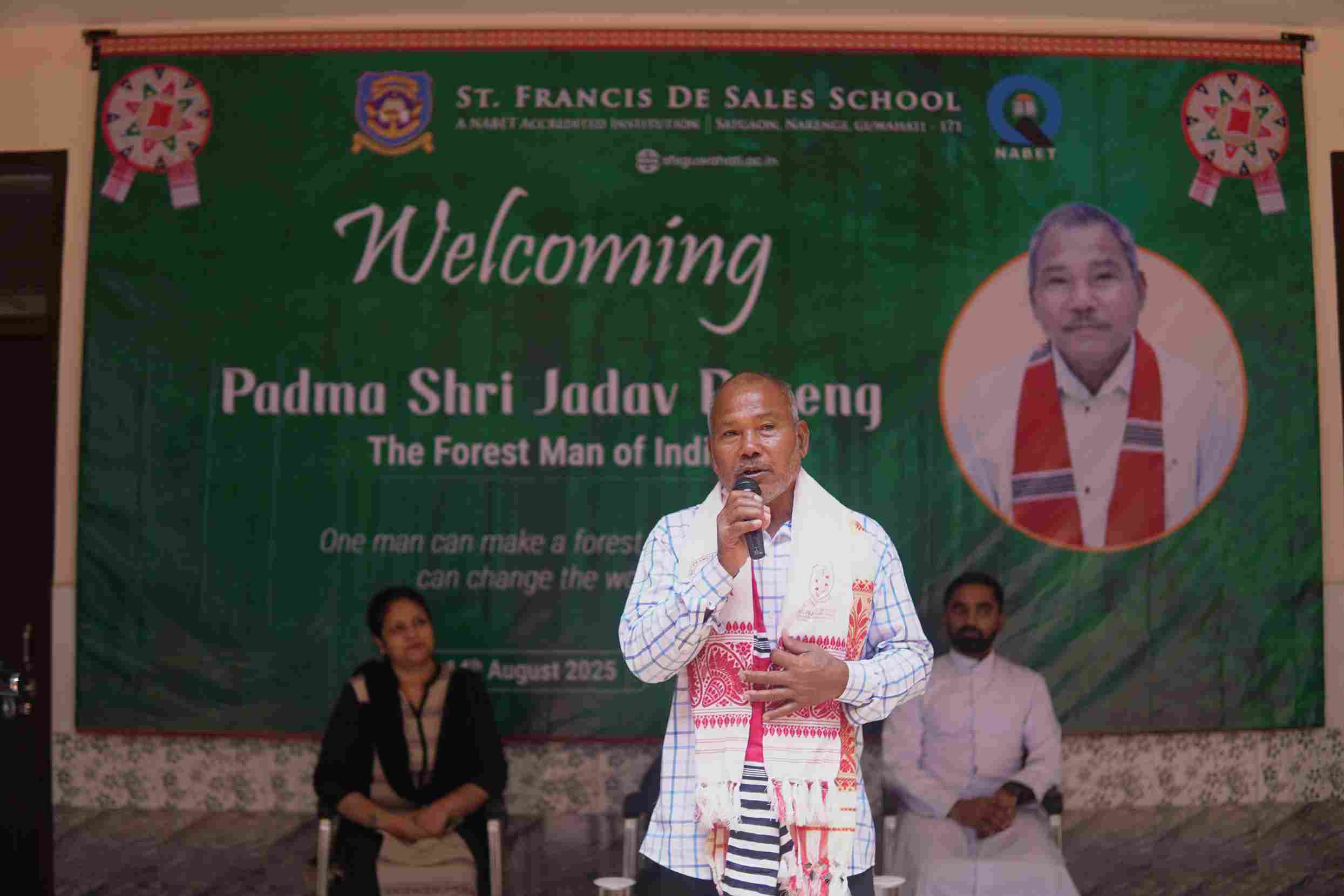 Interactive days with the forest man of india – padma shri jadav payeng photo