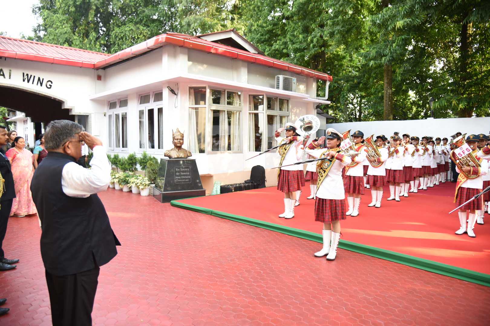 Sfs guwahati ncc girls's band photo