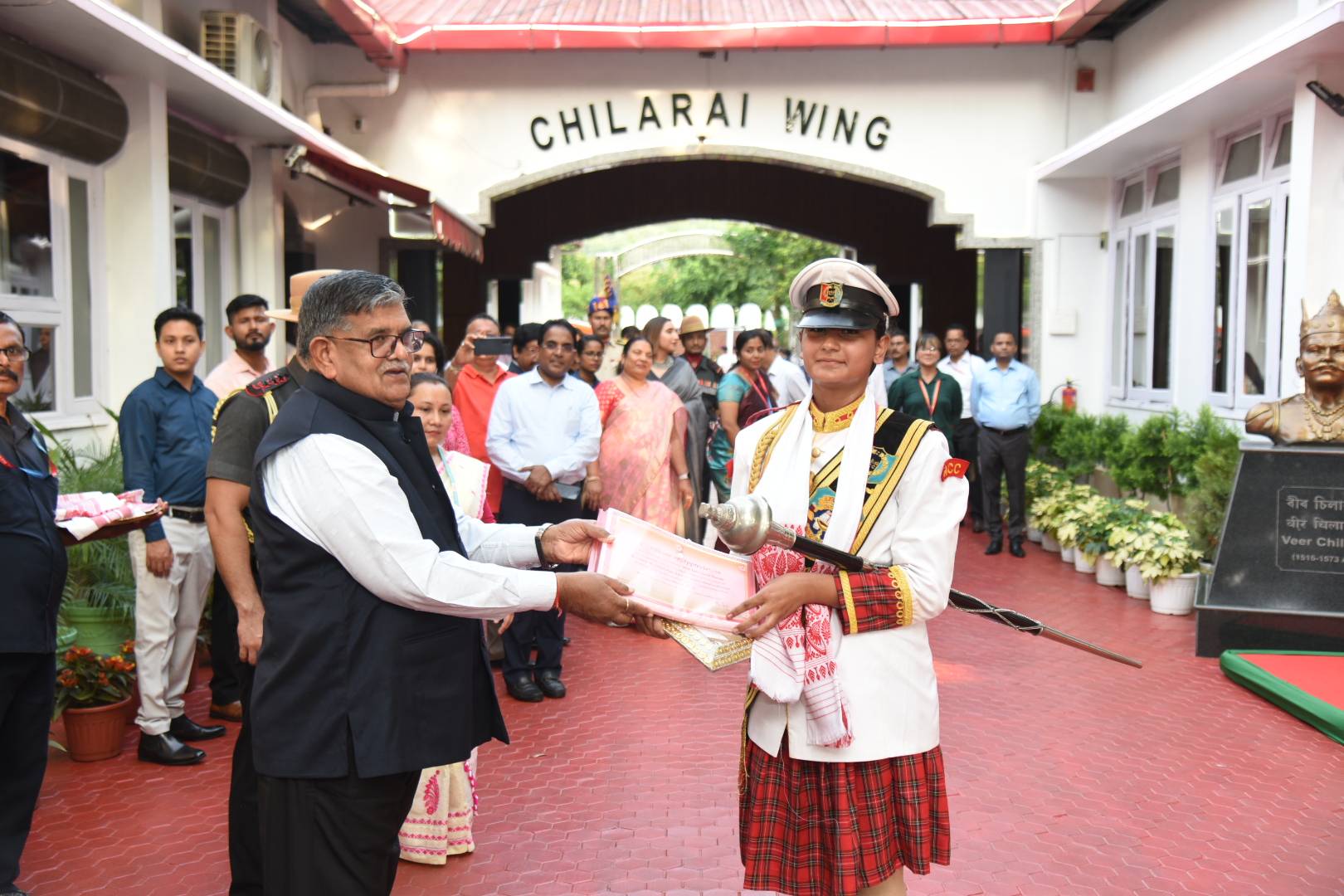 Sfs guwahati ncc girls's band photo