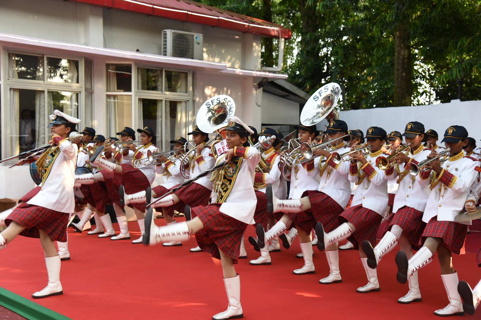 Sfs guwahati ncc girls's band photo
