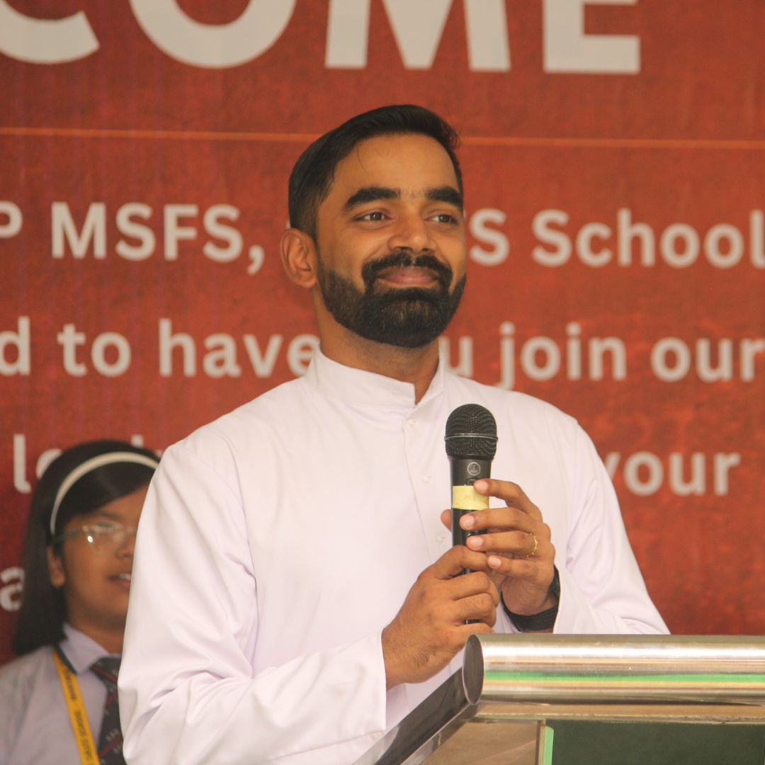 Welcome ceremony of rev. fr. melvin p. photo