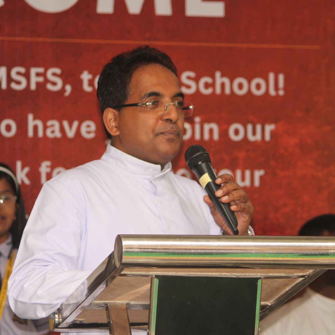 Welcome ceremony of rev. fr. melvin p. photo